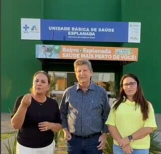 Imagem de compartilhamento para o artigo Secretária de Saúde de Chapadão do Sul destaca horário estentido de atendimento da ESF Esplanada; Inauguração é amanhã da MS Todo dia
